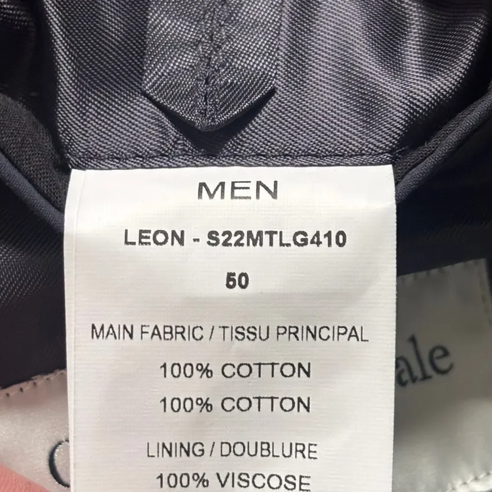 OFFICINE GENERALE EU 50 LIGHTWEIGHT DOUBLE BREASTED NAVY BLAZER NWT